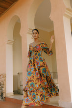 Load image into Gallery viewer, 0022-MARIKA-TR-FLORAL MUSTARD 001 (Copia)
