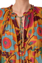 Load image into Gallery viewer, 0022-MONIA-TR-FLORAL MUSTARD 001
