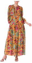 Load image into Gallery viewer, 0022-MONIA-TR-FLORAL MUSTARD 001
